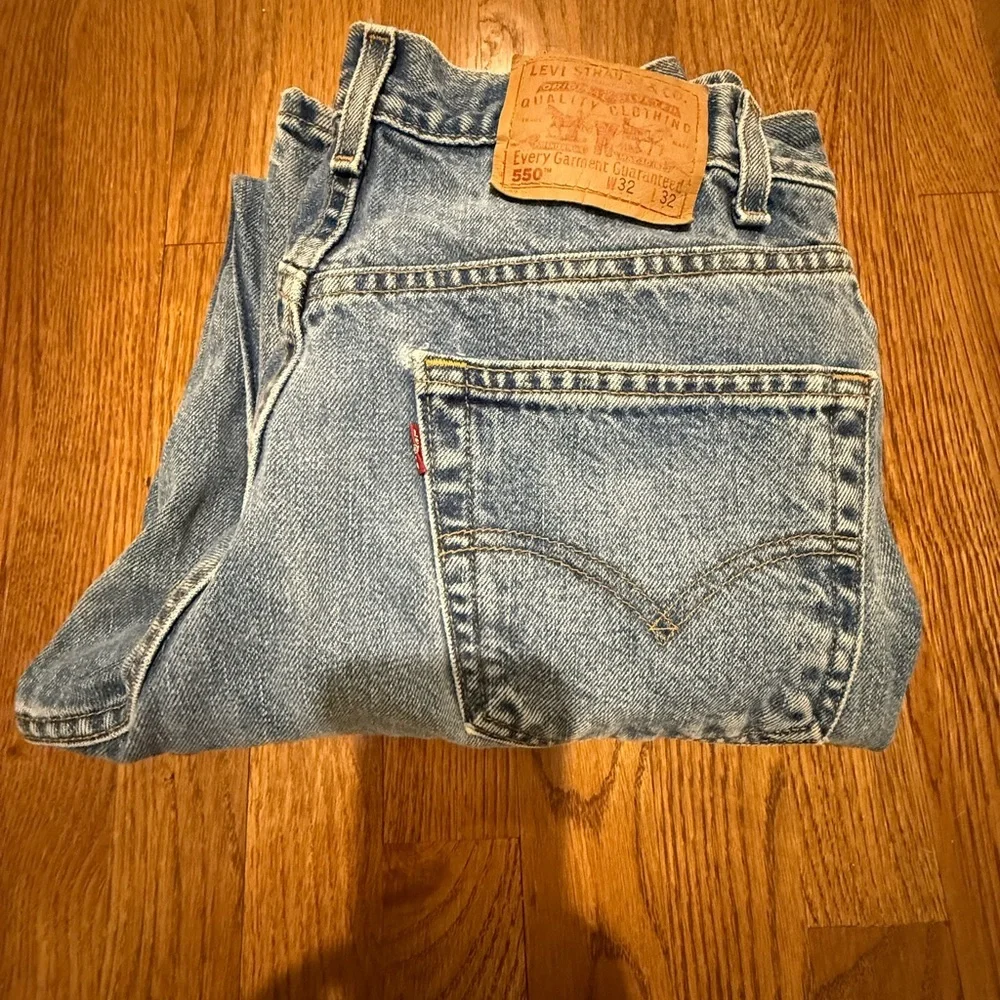 VINTAGE Levi's Blue Relaxed Fit Jeans size W32/L32